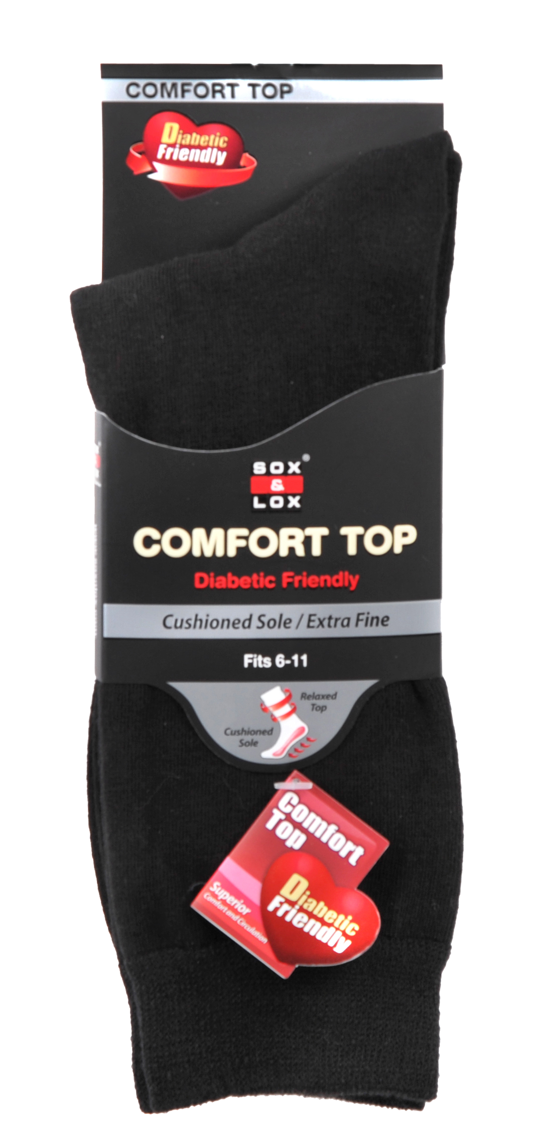 Men's Business Diabetic Friendly [Fine Cushioned] Best Selling Products SOX&LOX