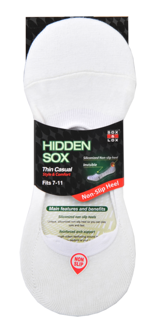 Men's Non-Cushioned Hidden Hidden Sox SOX&LOX