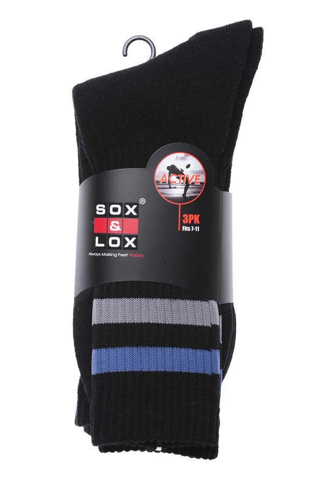 Men's Heavy Duty Ribbed SOX&LOX 100% comfortable best socks