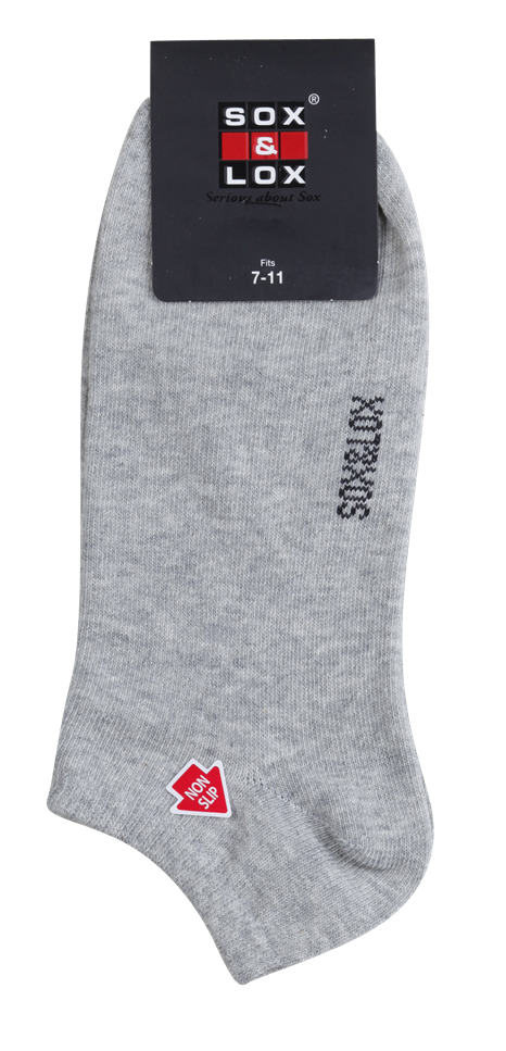 Men's Casual Thin Low Cut [3D Non-Slip Heel] SOX&LOX 100% comfortable best socks