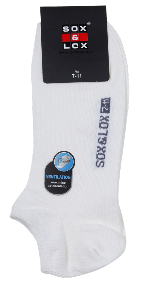 Men's Casual Thin Low Cut [Ventilation Panel] Men SOX&LOX