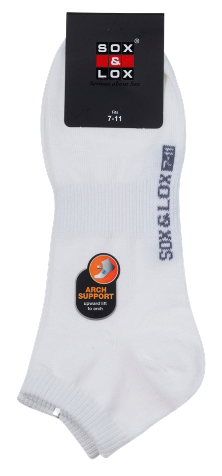 Men's Casual Thin Anklet [Arch Support] Men SOX&LOX